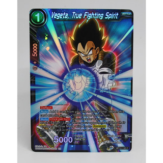 การ์ดดราก้อนบอล Dragon Ball Super Card [BT12-133 C] Vegeta, True Fighting Spirit