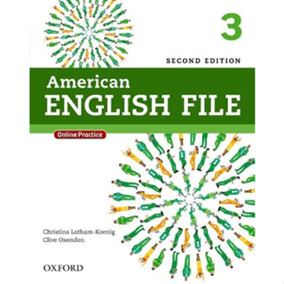 DKTODAY หนังสือเรียน AMERICAN ENGLISH FILE 3:SB+ONLINE SKILLS PROGRAM  (2ED)