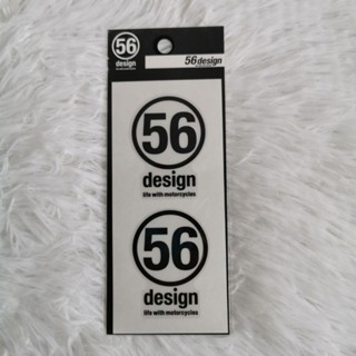 สติ๊กเกอร์ 56design Circle Logo Sticker ของแท้ ส่งฟรี