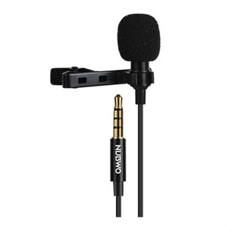 Nubwo M-15 LAVALIER Microphone ไมค์ ติดอก ไมค์มือถือ ไมค์ไลฟ์สด ไมโครโฟนต่อ โน๊ตบุ๊ค มือถือ หนีบปกเสื้อ #DM