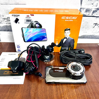 กล้องติดรถยนต์ E CAR E CAM หน้า/หลัง รุ่น A8 FHD WDR 170º Sony Sensorกล้องหน้า-หลัง จอกว้าง 4.0 นิ้ว (พร้อมส่งค่ะ)