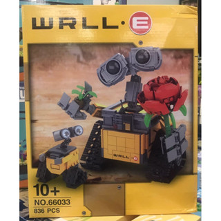 ตัวต่อ No 66033 ชุด wall-E I Love U จำนวน 836 ชิ้น (kuf)