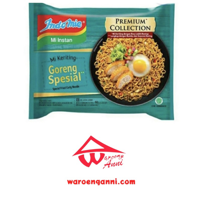 Indonesia Indomie Mi Keriting Goreng Special , 90 gram