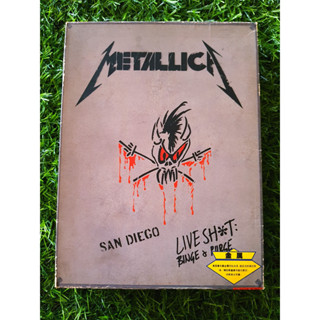 DVD (แผ่นแท้) คอนเสิร์ต Metallica Live Shit - Binge &amp; Purge, San Diego (1993)