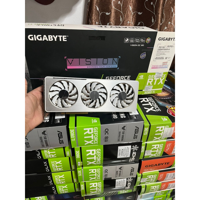 การ์ดจอ GTX3060TI 8GB GIGABYTE VISION