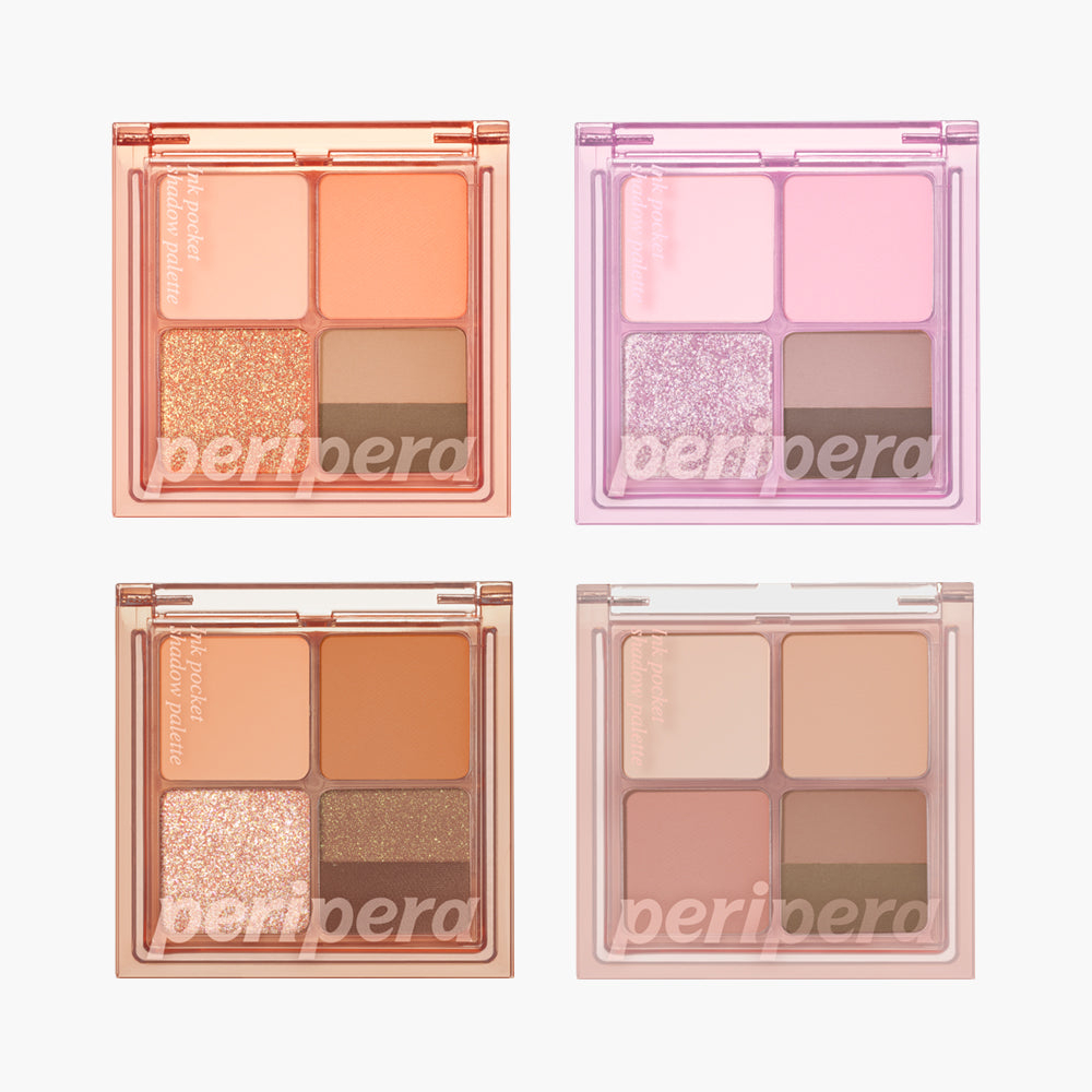 แท้ พร้อมส่ง PERIPERA INK POCKET SHADOW PALETTE พาเลทตา กล่องมีตำหนิ สินค้าด้านในปกติ