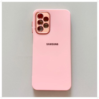 เคส Samsung Galaxy A23 ซัมซุง เคสนิ่มสีชมพูล้วน เคสกันรอย เคสกันกระแทก