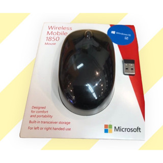 Mouse Wireless mobile 1850#Microsoft#ไร้สายแท้100%