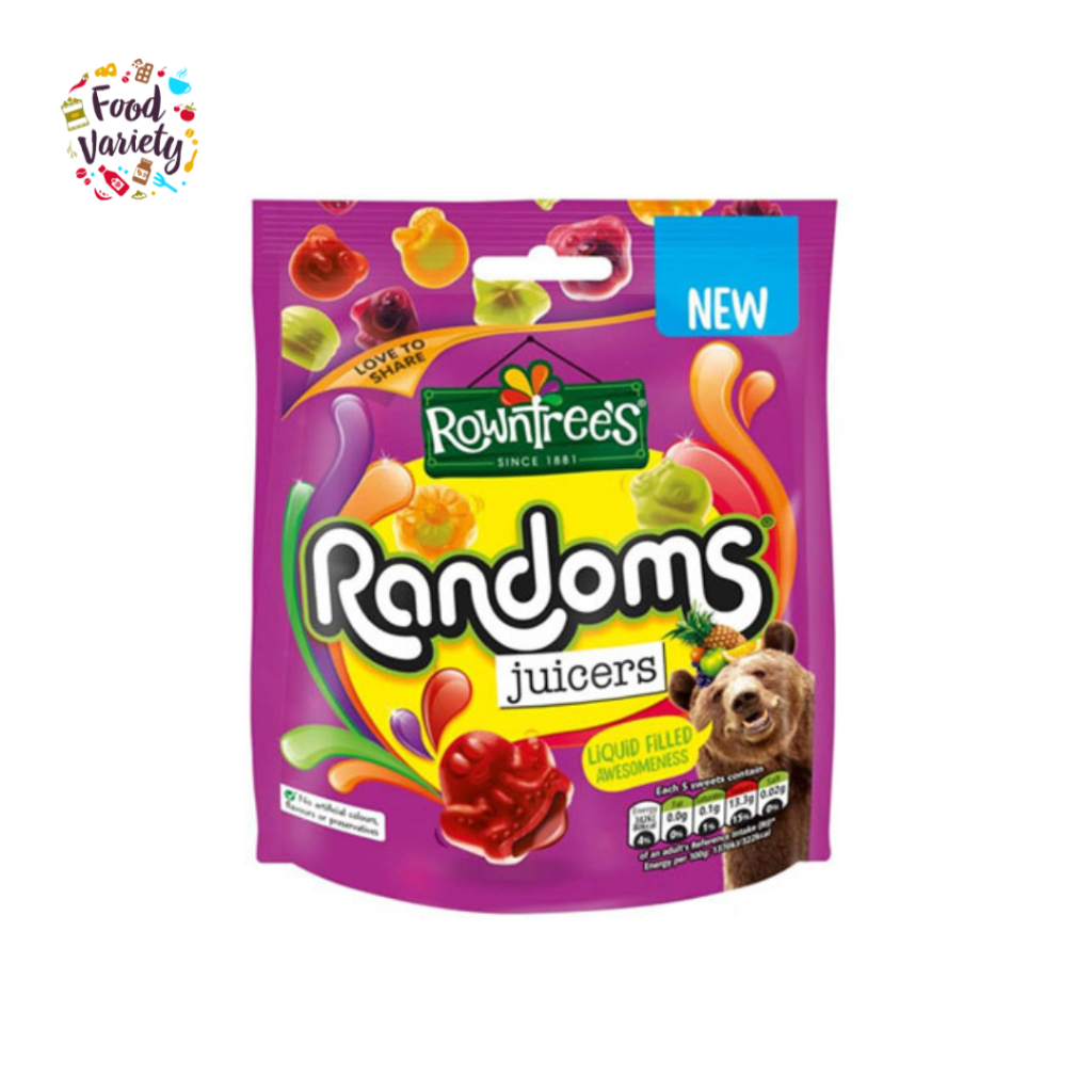 [Best before 30-Sep-2026]Rowntree's Random Juicers Jelly  140G