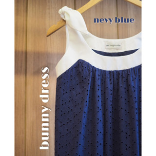 bunny dress nevy blue