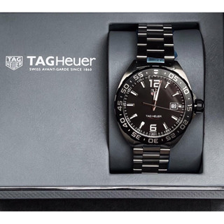 🖤พร้อมส่ง  New Tag Heuer  Formula  Black Dial watch Size 41 mm   อปก กล่อง การ์ดครบ / ประกัน ช้อป worldwide