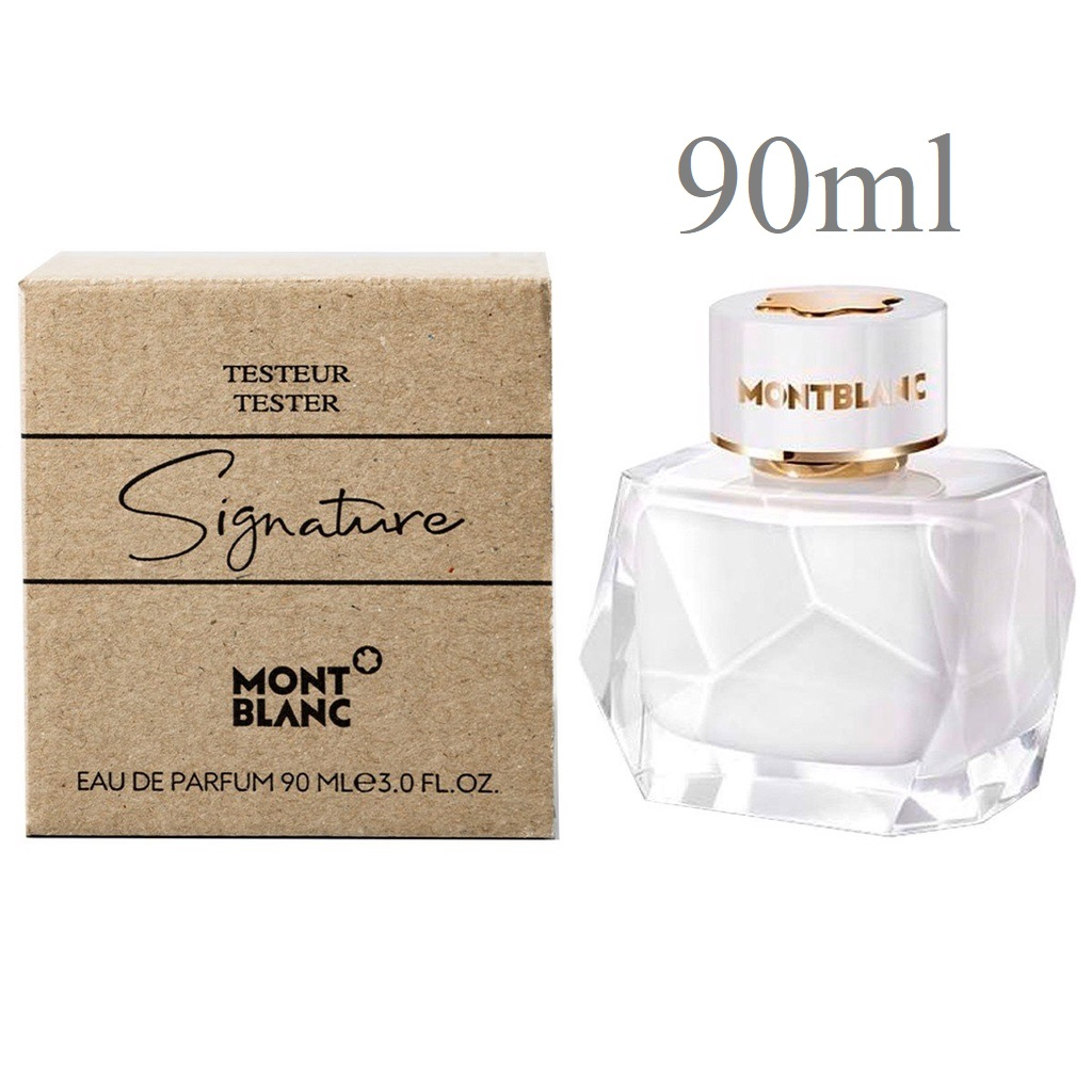MONT BLANC Signature Eau De Parfum 90ml (รุ่นเทสเตอร์กล่องสีน้ำตาล)