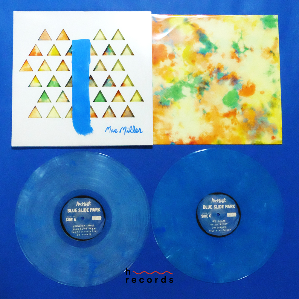 (ส่งฟรี) แผ่นเสียง Mac Miller - Blue Slide Park (10th Anniversary Limited Splatter Vinyl 2LP)