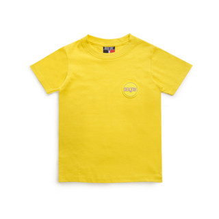 DEKTAY Colorpop t-shirt - Yellow