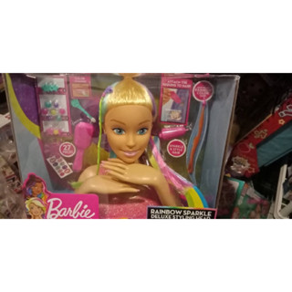 barbie rainbow sparkle styling head