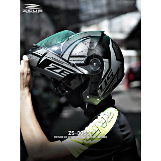 หมวกกันน็อคยกคาง ZEUS Helmets รุ่น ZS-3050 FlipUp