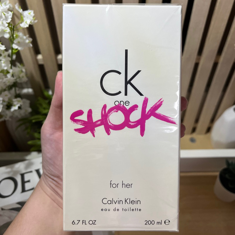 (200ml) น้ำหอมแท้💯 CK One Shock for her EDT 200ML