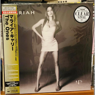 Mariah carey #1’s vinyl แผ่นเสียง ใส japan new พร้อมส่ง