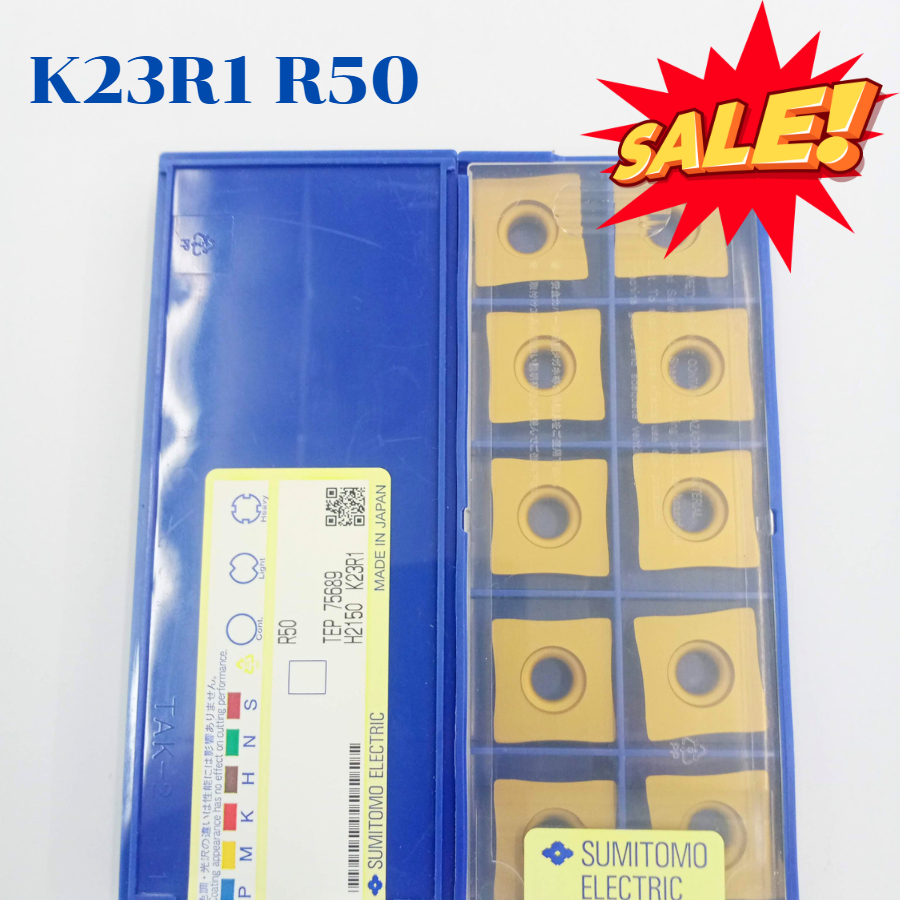 SUMITOMO K23R1 R50 Carbide Insert อินเสิร์ท คาร์ไบด์ สินค้าลดราคา มีจำนวนจำกัด ของแท้100%