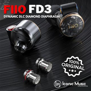 FiiO FD3 หูฟังอินเอียร์ไดร์เวอร์ Dynamic DLC diamond diaphragm รองรับ Hi-Res ของแท้ สินค้ารับประกันศูนย์ไทย 1 ปี