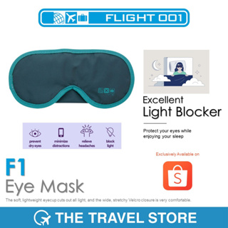 FLIGHT 001 Eye Mask FLI23730 ผ้าปิดตา สำหรับการพักผ่อน การเดินทาง