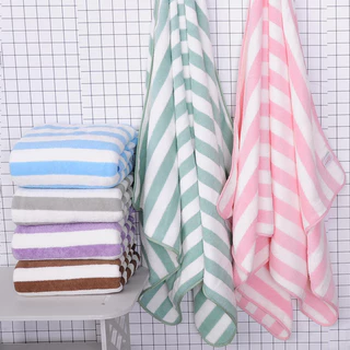 YJT-01 【ขนาด140x70ซม.】ผ้าเช็ดตัว ขนเป็ด ผ้าขนหนูอาบน้ำ ขนนุ่ม ซับน้ำดี ผืนใหญ่ห่อตัวได้ ราคาถูก นุ่มไม่บาดผิว