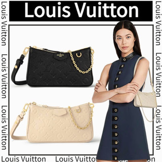 หลุยส์วิตตอง  Louis Vuitton  EASY POUCH ON STRAP กระเป๋าถือ/กระเป๋าสุภาพสตรี/กระเป๋าสะพายข้าง/กระเป๋าสะพายไหล่/กระเป๋าสะ