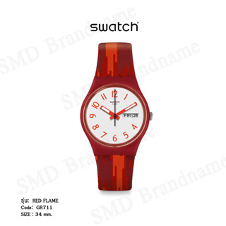 SWATCH นาฬิกาข้อมือ รุ่น RED FLAME Code: GR711