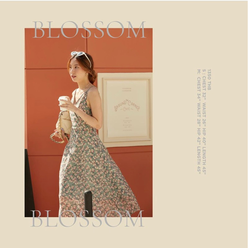 New ! Lookbooklookbook : blossom dress size S