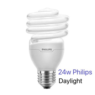 Philip หลอดประหยัดไฟ 24w ขั้วe.27 แสงDaylight ของแท้100%มือ1พร้อมส่ง