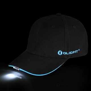 Olight Hat LED หมวกกันแดดออกกำลังกาย พร้อมไฟฉายในตัว ระบายอากาศได้ดี