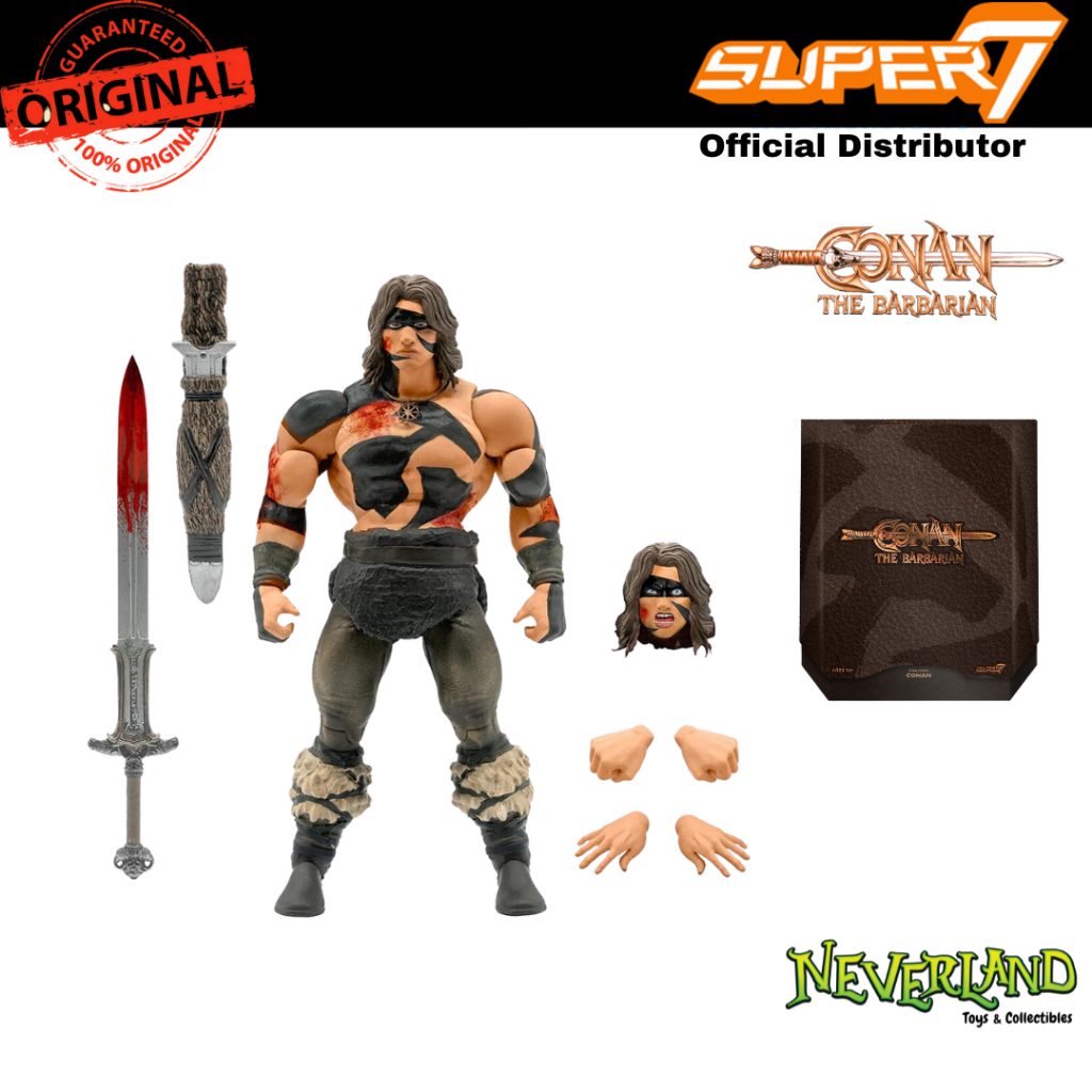 Super7 Conan the Barbarian War Paint Conan Ultimates! Wave 3 Figure