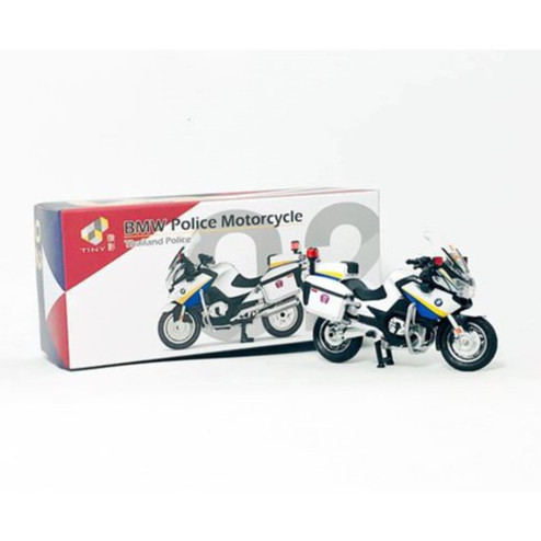 BMW POLICE MOTORCYCLE THAILAND POLICE 1:64 (TINY)