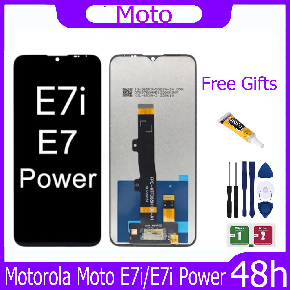 หน้าจอแท้ Motorola Moto E7i/E7i Powerจอชุด จอMoto LCD Display พร้อมทัชสกรีน จอ+ทัช สำหรับ Moto E7i/E