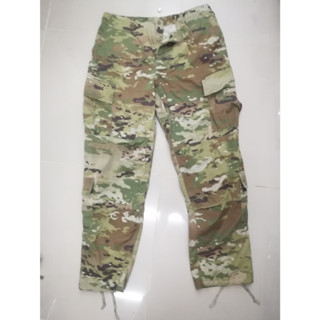 06USARMYกางเกงทหารUSผู้ชาย TROUSERSUSGI Scorpion W2 OCP Ripstop Unisex  ขนาดL-Lรอบเอว35-39 นิ้วลายพราง MULTICAM