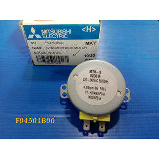 F04301B00 มอเตอร์ส่ายพัดลม ติดผนัง MITSUBISHI