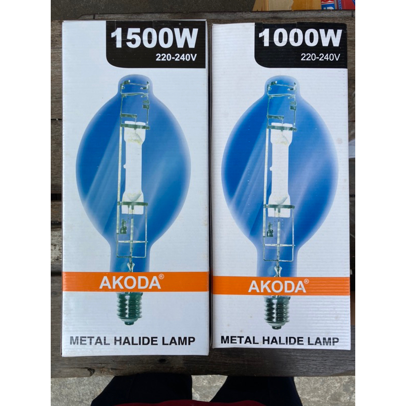 หลอดไฟ Metal Halide 1000W ,1500W (ต่อผ่านบัลลาสต์)