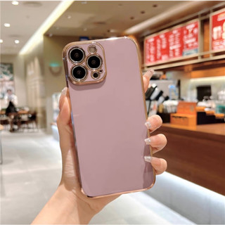 ส่งจากไทย เร็ว1-2วัน Case เคสโทรศัพท์ Vivo Y33S/y33T Y20/y20S Y12s/y12A Y3s Y11/y12 Y15/y17 ขอบทอง TPU นิ่ม