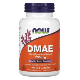 NOW Foods DMAE 250 mg 100 Veg Capsules