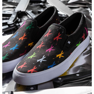 DC Shoes รองเท้าสลิปออน ANDY WARHOL MANUAL SLIP-ON 221 ADYS300714-BGP