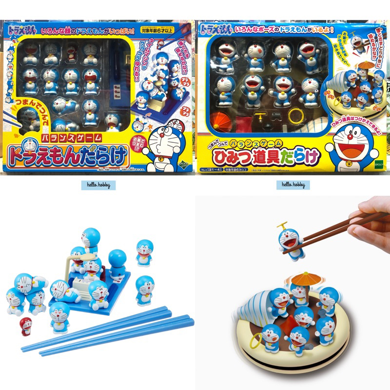 Doraemon Darake Stacking Mini Figure Balance Game by Epoch