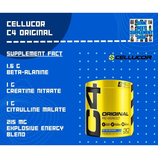 Cellucor- C4 30srv (Pre-workout) พร้อมส่ง!!