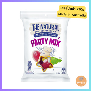 กัมมี่ The Natural Confectionery Co. Party Mix Lollies 220g เยลลี่นำเข้าจากออสเตรเลีย