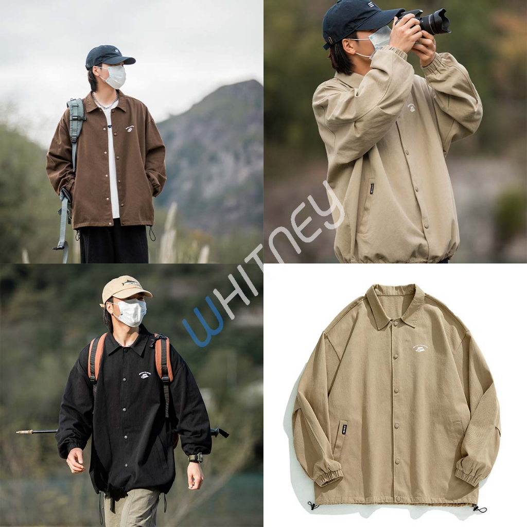 เสื้อแจ็คเก็ตกันหนาว กันแดด ผ้าคอตตอล(K1731)
