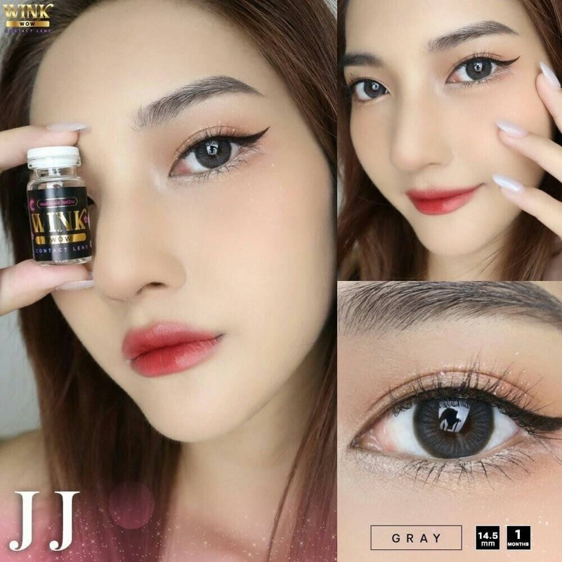 ค่าสายตา 0.00 ถึง -4.00 JJ eff.18(Wink wow) เลนส์กรองแสง กันยูวี