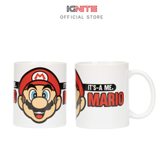 [พร้อมส่ง] IGNITE แก้วมัคเซรามิก มาริโอ Super Mario  แก้วกาแฟ Mario ลิขสิทธิ์แท้ 100%