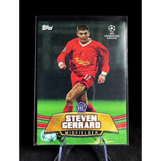 การ์ดฟุตบอล The Lost Rookie - Steven Gerrard Card#14  Liverpool