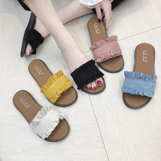 Enjoy Beauty Casual Women Flat Beach Sandals Stylish Comfortable Summer Slippers for Indoor Outdoor