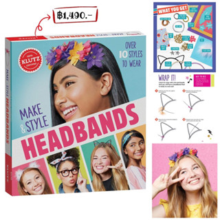 Klutz Make &amp; Style Headbands Craft Kit