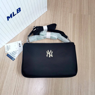 &lt;พร้อมส่ง&gt;MLB Chain Strap Nylon Cross Bag กระเป๋าสะพาย ผ้าไนล่อน สายโซ่ กระเป๋าสะพายได้ 3 แบบ